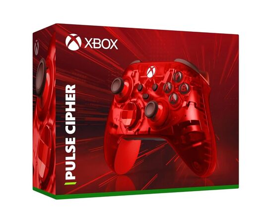 Геймпад Microsoft Wireless Controller Pulse Cipher Red (QAU-00165), изображение 6 Геймпад Microsoft Wireless Controller Pulse Cipher Red (QAU-00165), изображение 6