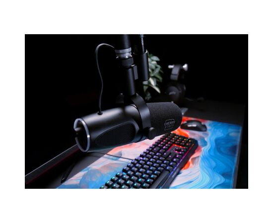 Мікрофон Cherry Xtrfy NGALE X Cardioid USB-A RGB Black (CX-NGALE-X-RGB-BLACK), зображення 6 Мікрофон Cherry Xtrfy NGALE X Cardioid USB-A RGB Black (CX-NGALE-X-RGB-BLACK), зображення 6