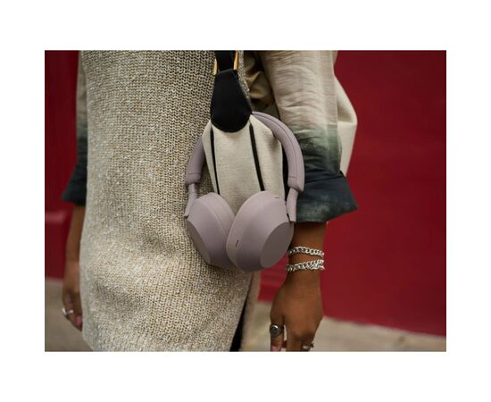 Навушники Sony WH-1000XM5 Smoky Pink (WH1000XM5P.CE7), зображення 3 Навушники Sony WH-1000XM5 Smoky Pink (WH1000XM5P.CE7), зображення 3