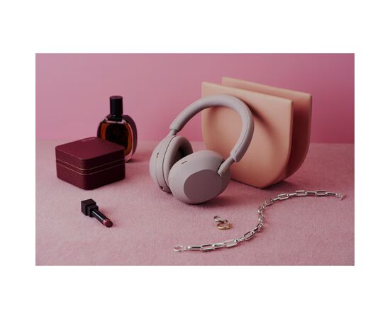 Навушники Sony WH-1000XM5 Smoky Pink (WH1000XM5P.CE7), зображення 6 Навушники Sony WH-1000XM5 Smoky Pink (WH1000XM5P.CE7), зображення 6
