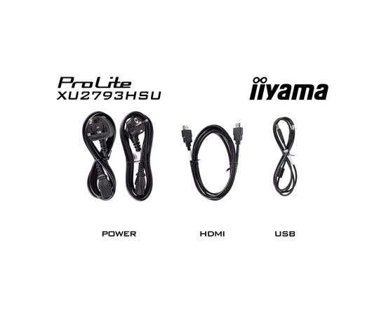Монітор iiyama XU2793HSU-B7, зображення 12 Монітор iiyama XU2793HSU-B7, зображення 12