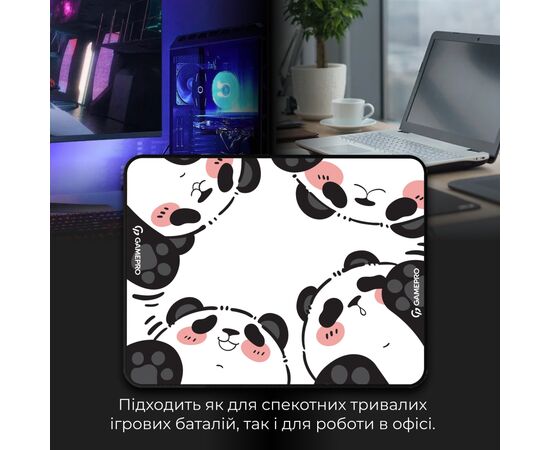 Коврик для мышки GamePro Speed/Control White (MP145WP), изображение 7 Коврик для мышки GamePro Speed/Control White (MP145WP), изображение 7