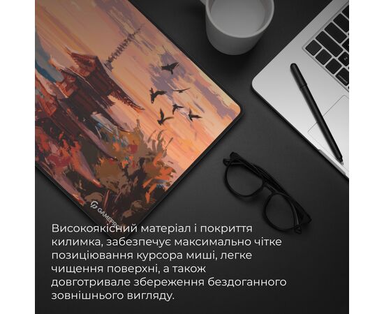 Коврик для мышки GamePro Speed/Control Black-Orange (MP275J), изображение 10 Коврик для мышки GamePro Speed/Control Black-Orange (MP275J), изображение 10