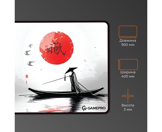 Коврик для мышки GamePro Speed/Control Gray (MP275JR), изображение 4 Коврик для мышки GamePro Speed/Control Gray (MP275JR), изображение 4