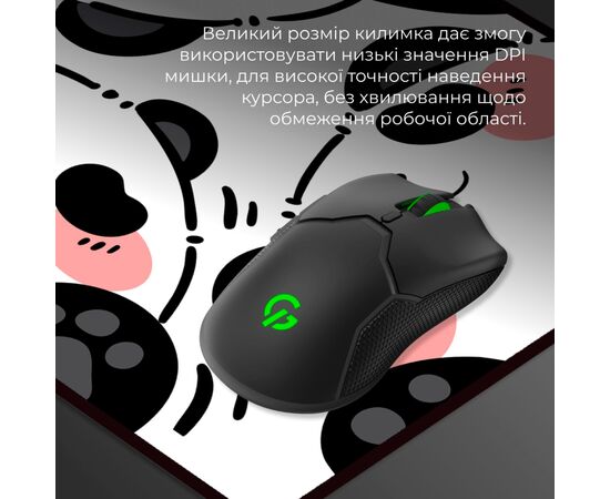 Коврик для мышки GamePro Speed/Control White (MP275WP), изображение 6 Коврик для мышки GamePro Speed/Control White (MP275WP), изображение 6
