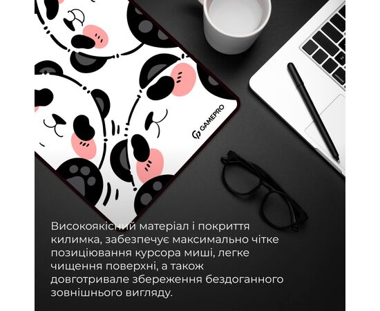 Коврик для мышки GamePro Speed/Control White (MP275WP), изображение 8 Коврик для мышки GamePro Speed/Control White (MP275WP), изображение 8