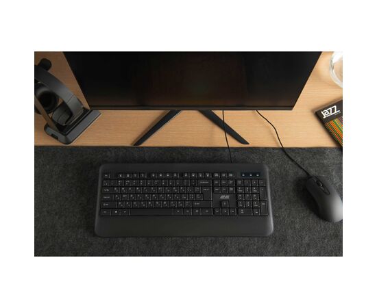 Клавиатура 2E 2Е KS109 USB-A Black (2E-KS109UB), изображение 2 Клавиатура 2E 2Е KS109 USB-A Black (2E-KS109UB), изображение 2