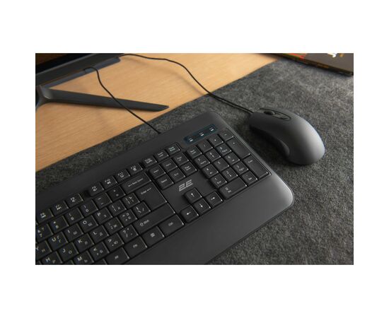 Клавиатура 2E 2Е KS109 USB-A Black (2E-KS109UB), изображение 3 Клавиатура 2E 2Е KS109 USB-A Black (2E-KS109UB), изображение 3
