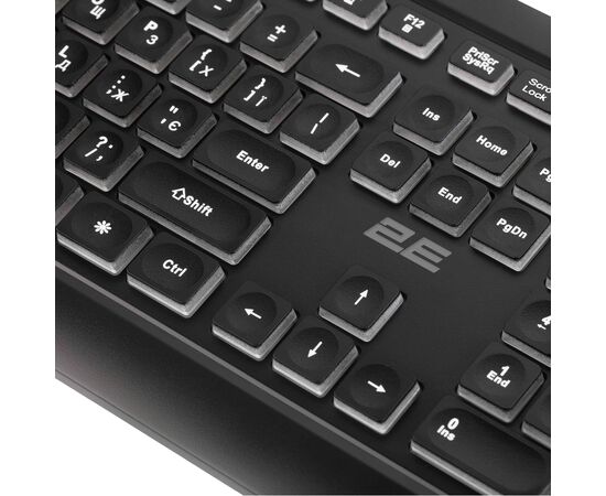 Клавиатура 2E 2E KS120 USB-A Black (2E-KS120UB_UA), изображение 12 Клавиатура 2E 2E KS120 USB-A Black (2E-KS120UB_UA), изображение 12
