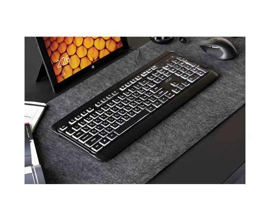 Клавиатура 2E 2E KS120 USB-A Black (2E-KS120UB_UA), изображение 3 Клавиатура 2E 2E KS120 USB-A Black (2E-KS120UB_UA), изображение 3