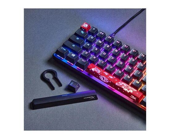 Клавиатура HyperX Alloy Origins 65 HX Red USB UA Black (4P5D6AA), изображение 3 Клавиатура HyperX Alloy Origins 65 HX Red USB UA Black (4P5D6AA), изображение 3