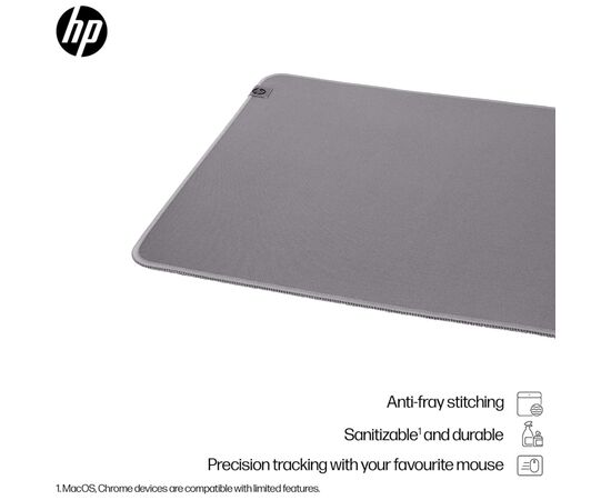 Коврик для мышки HP 205 Sanitizable XL Speed/Control Grey (8X596AA), изображение 2 Коврик для мышки HP 205 Sanitizable XL Speed/Control Grey (8X596AA), изображение 2