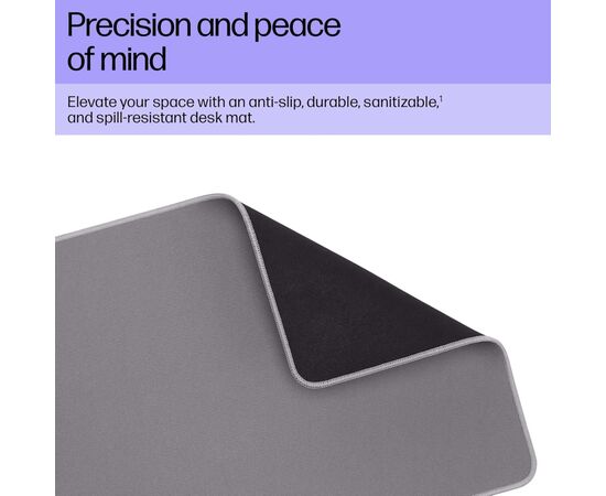 Коврик для мышки HP 205 Sanitizable XL Speed/Control Grey (8X596AA), изображение 3 Коврик для мышки HP 205 Sanitizable XL Speed/Control Grey (8X596AA), изображение 3