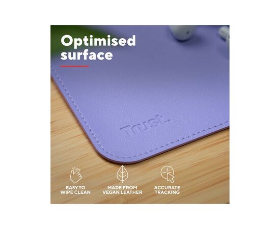 Коврик для мышки Trust Benya XXL Violet (25711), изображение 6 Коврик для мышки Trust Benya XXL Violet (25711), изображение 6