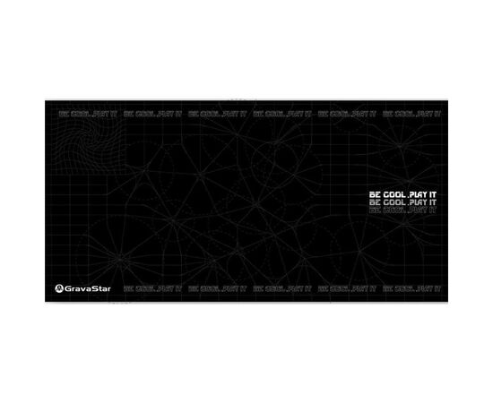 Коврик для мышки GravaStar Gaming Pad XL Black (GSA8_MPD_R_BLK)