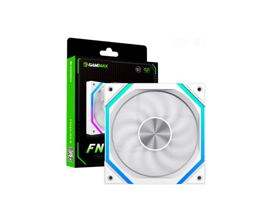 Кулер для корпуса Gamemax FN12A-N2-W, изображение 6 Кулер для корпуса Gamemax FN12A-N2-W, изображение 6