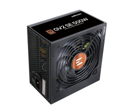 Блок питания Zalman 500W (ZM500-GV2SE), изображение 2 Блок питания Zalman 500W (ZM500-GV2SE), изображение 2