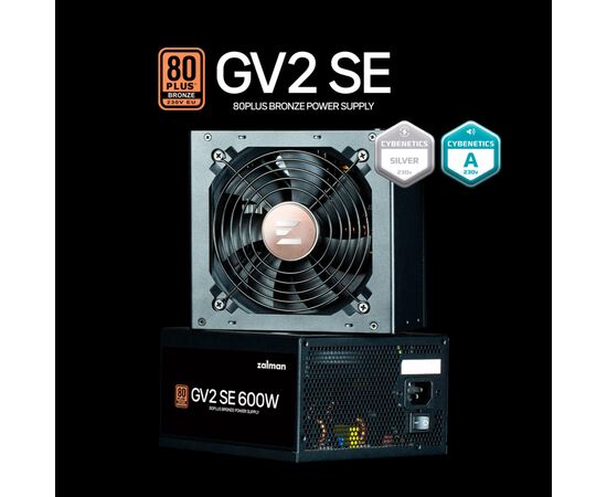 Блок живлення Zalman 600W (ZM600-GV2SE), зображення 4 Блок живлення Zalman 600W (ZM600-GV2SE), зображення 4