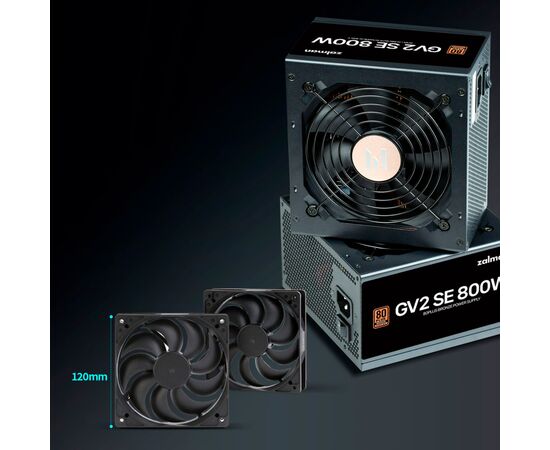 Блок живлення Zalman 800W (ZM800-GV2SE), зображення 9 Блок живлення Zalman 800W (ZM800-GV2SE), зображення 9