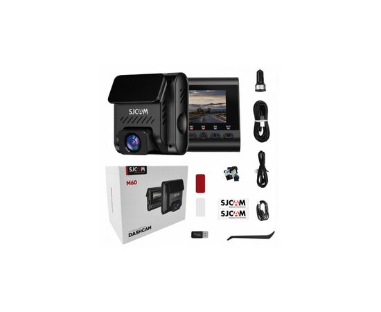 Видеорегистратор SJCAM Dashcam M60, WIFI, GPS, 4K, HDR (6972476162930), изображение 4 Видеорегистратор SJCAM Dashcam M60, WIFI, GPS, 4K, HDR (6972476162930), изображение 4