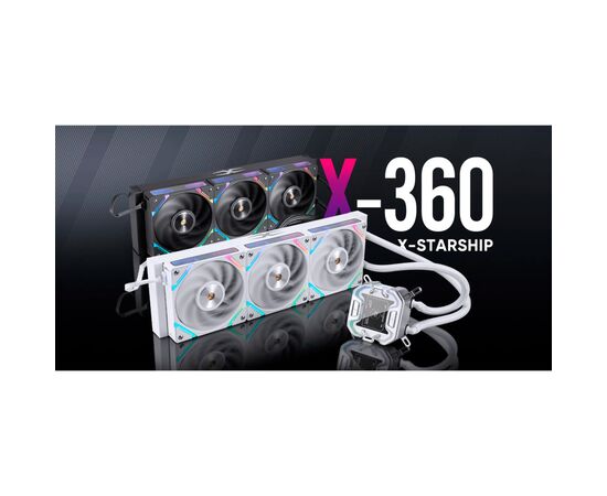 Система жидкостного охлаждения 1stPlayer X-360-BK, изображение 2 Система жидкостного охлаждения 1stPlayer X-360-BK, изображение 2