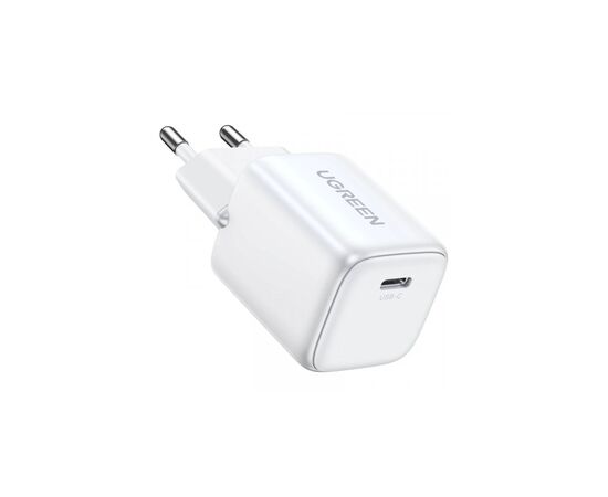 Зарядний пристрій Ugreen CD319 Nexode Mini USB-C PD30W GaN White (15326)