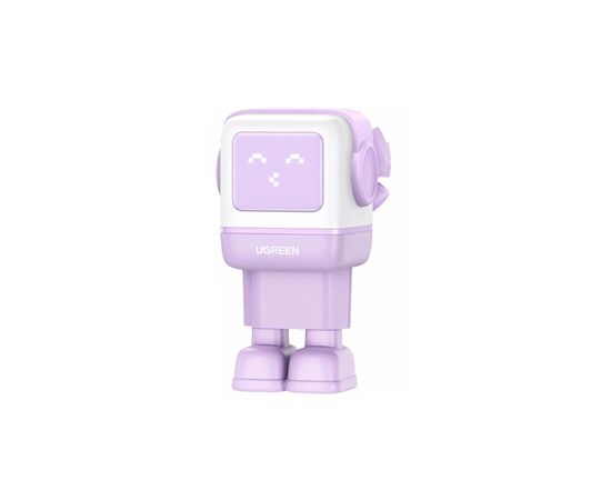 Зарядний пристрій Ugreen CD361 Robot tech Fast Charger 3xUSB 2xUSB-C + USB-A PD65W GaN Purple (35291)
