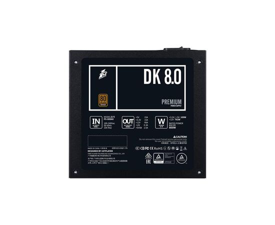 Блок питания 1stPlayer 800W (DKPM-BRZ-800-BK-EU), изображение 6 Блок питания 1stPlayer 800W (DKPM-BRZ-800-BK-EU), изображение 6