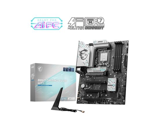 Материнская плата MSI B860 GAMING PLUS WIFI, изображение 5 Материнская плата MSI B860 GAMING PLUS WIFI, изображение 5