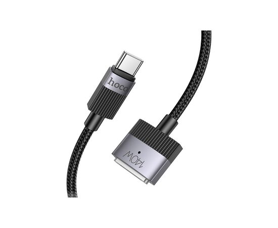 Кабель питания USB-C to Magsafe 3 1.0m black HOCO (6942007642088), изображение 3 Кабель питания USB-C to Magsafe 3 1.0m black HOCO (6942007642088), изображение 3