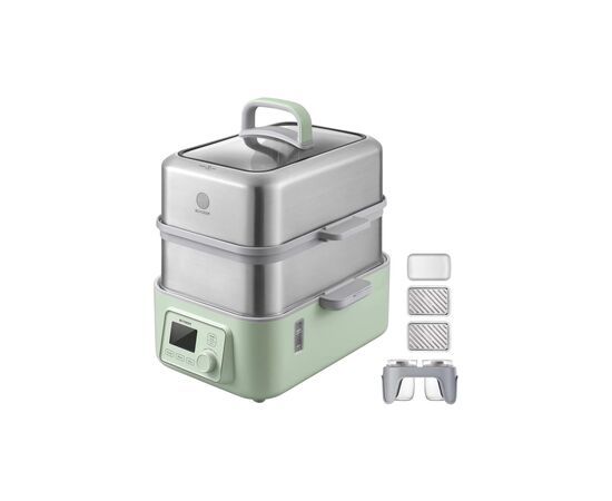 Пароварка Buydeem G564_A501 Cozy Greenish (G564_A501-CG/EU), изображение 2 Пароварка Buydeem G564_A501 Cozy Greenish (G564_A501-CG/EU), изображение 2