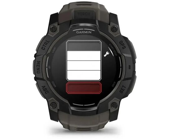 Смарт-часы Garmin Instinct 3, Tactical, AMOLED, 50mm, Black, GPS (010-03020-50), изображение 11 Смарт-часы Garmin Instinct 3, Tactical, AMOLED, 50mm, Black, GPS (010-03020-50), изображение 11