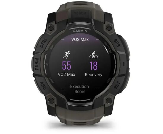 Смарт-часы Garmin Instinct 3, Tactical, AMOLED, 50mm, Black, GPS (010-03020-50), изображение 7 Смарт-часы Garmin Instinct 3, Tactical, AMOLED, 50mm, Black, GPS (010-03020-50), изображение 7