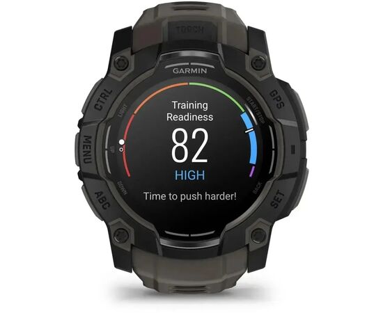 Смарт-часы Garmin Instinct 3, Tactical, AMOLED, 50mm, Black, GPS (010-03020-50), изображение 8 Смарт-часы Garmin Instinct 3, Tactical, AMOLED, 50mm, Black, GPS (010-03020-50), изображение 8