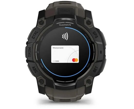 Смарт-часы Garmin Instinct 3, Tactical, AMOLED, 50mm, Black, GPS (010-03020-50), изображение 9 Смарт-часы Garmin Instinct 3, Tactical, AMOLED, 50mm, Black, GPS (010-03020-50), изображение 9
