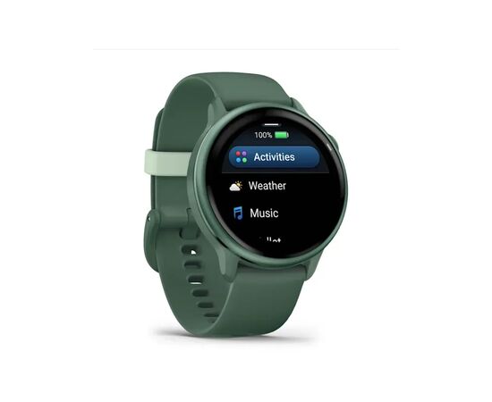 Смарт-годинник Garmin vivoactive 6, Jasper Green/J. Green Metallic, GPS смарт-годи (010-02985-02), зображення 3 Смарт-годинник Garmin vivoactive 6, Jasper Green/J. Green Metallic, GPS смарт-годи (010-02985-02), зображення 3