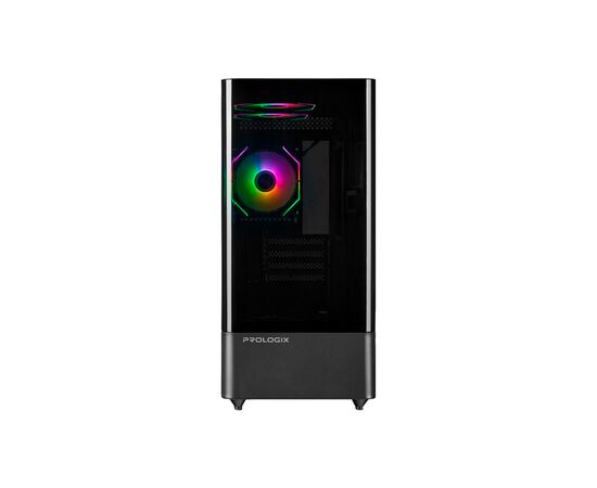 Корпус Prologix Lumi GM-01AB Glass Black, изображение 4 Корпус Prologix Lumi GM-01AB Glass Black, изображение 4