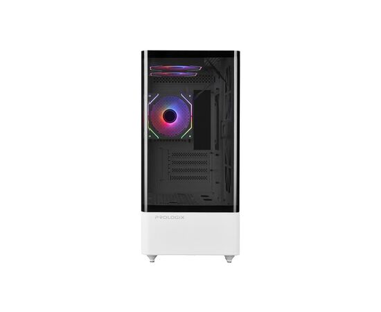 Корпус Prologix Lumi GM-01AW Glass White, изображение 4 Корпус Prologix Lumi GM-01AW Glass White, изображение 4