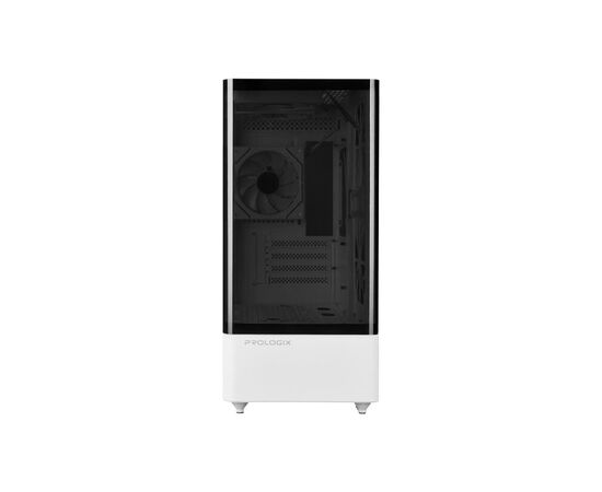 Корпус Prologix Lumi GM-01AW Glass White, изображение 5 Корпус Prologix Lumi GM-01AW Glass White, изображение 5