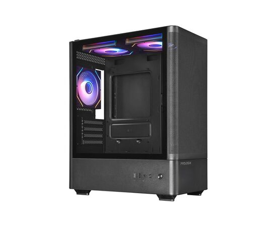 Корпус Prologix Lumi GM-01MAB Mesh Black