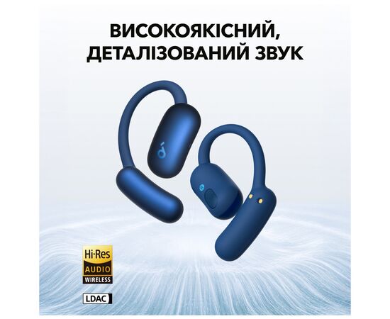 Наушники Anker SoundСore AeroFit 2 Blue (A3874G31), изображение 10 Наушники Anker SoundСore AeroFit 2 Blue (A3874G31), изображение 10