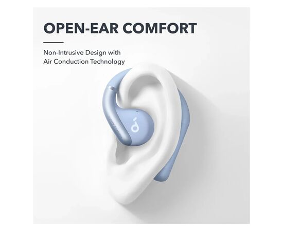 Наушники Anker SoundСore AeroFit Blue (A3872GG1), изображение 2 Наушники Anker SoundСore AeroFit Blue (A3872GG1), изображение 2