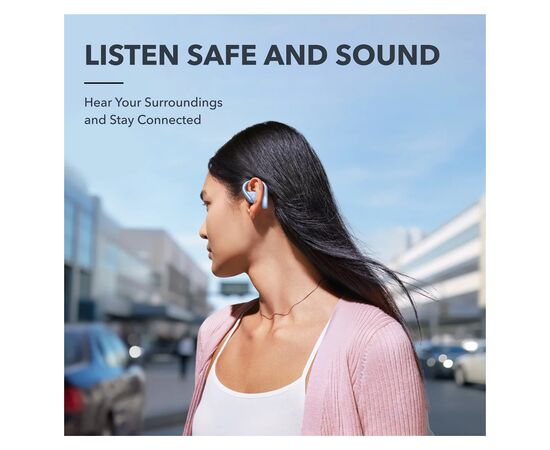 Наушники Anker SoundСore AeroFit Blue (A3872GG1), изображение 5 Наушники Anker SoundСore AeroFit Blue (A3872GG1), изображение 5