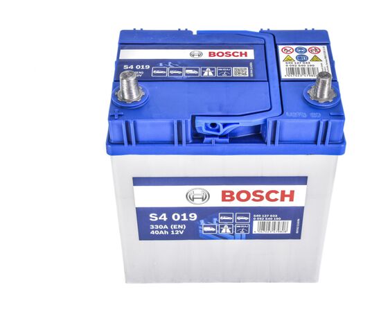 Аккумулятор автомобильный Bosch 40А (0 092 S40 190), изображение 2 Аккумулятор автомобильный Bosch 40А (0 092 S40 190), изображение 2