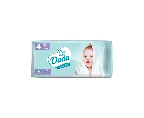 Подгузник Dada Extra Soft 4 (7-18 кг) 46 шт (4823071646436_4820174980825)