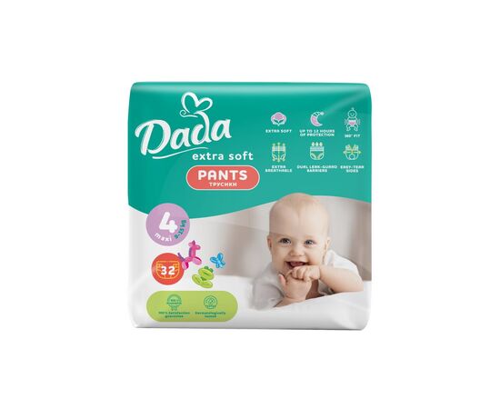 Подгузник Dada Extra Soft 4 Maxi (9-15 кг) 32 шт (4820174980689)