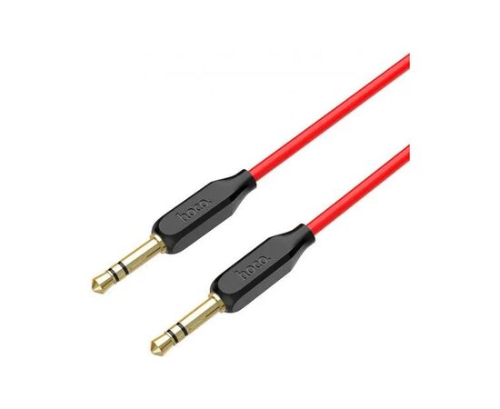 Кабель мультимедийный 3.5mm M to 3.5mm M 1.0m Black HOCO (6957531079293), изображение 4 Кабель мультимедийный 3.5mm M to 3.5mm M 1.0m Black HOCO (6957531079293), изображение 4