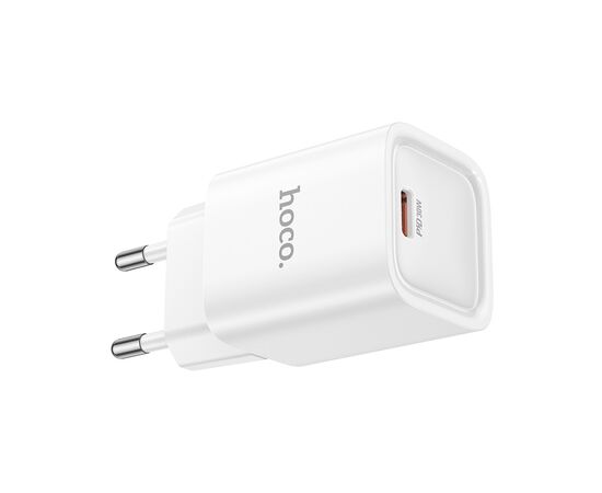 Зарядное устройство HOCO C148A Charm USB-C PD30W White (6942007630306), изображение 4