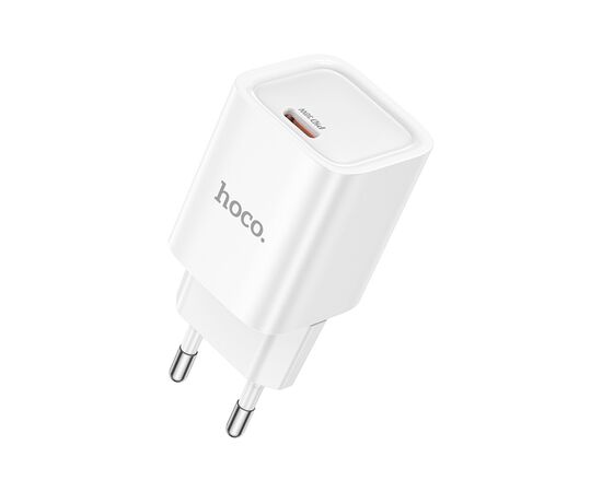 Зарядний пристрій HOCO C148A Charm USB-C PD30W White (6942007630306)