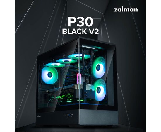 Корпус Zalman P30BLACKV2, зображення 2 Корпус Zalman P30BLACKV2, зображення 2